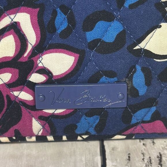 Vera Bradley African Violet Make up Bag Clutch Wallet - Picture 2 of 6